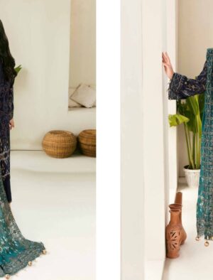 Maya by Nureh Unstitched embroidered cambric jacqaurd collection with embroidered dupatta By riaz arts_004