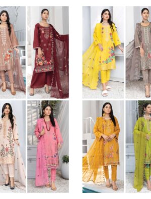 Zartash Cambric Embroidered Collection By Riwaj_025