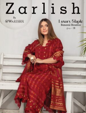 Waresha Zarlish Luxury Banarsi Broshiab Vol 19 2023-01