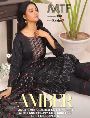 AMBER FANCY EMB COTTON By MTF-01