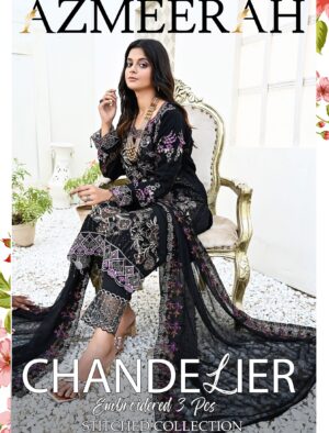 CHANDELIER READYMADE CHIFFONS BY AZMEERA-01
