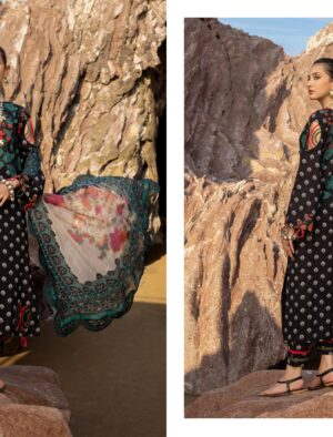 Charizma Print Melody Printed Lawn Suit collection with Embroidered Chiffon Dupatta-04