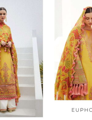 EID LUXURY Lawn By HUSSAIN REHAR-03