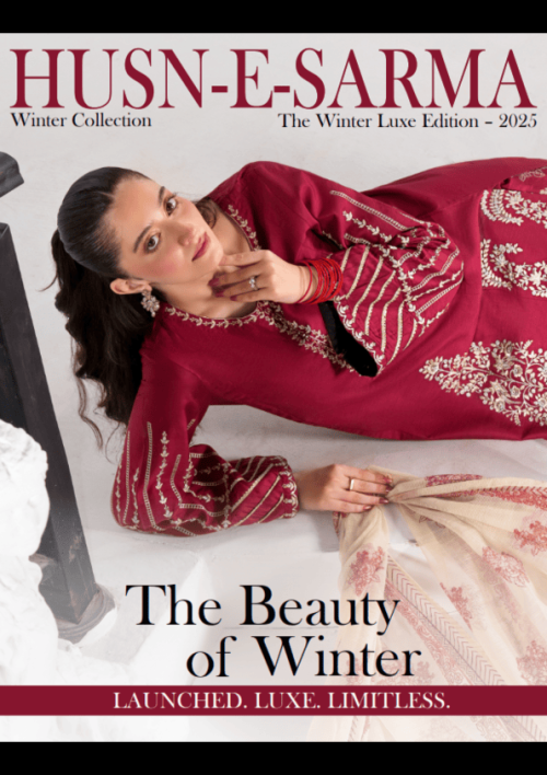 Husn E Sarma Winter Stich Collection by Heera’s