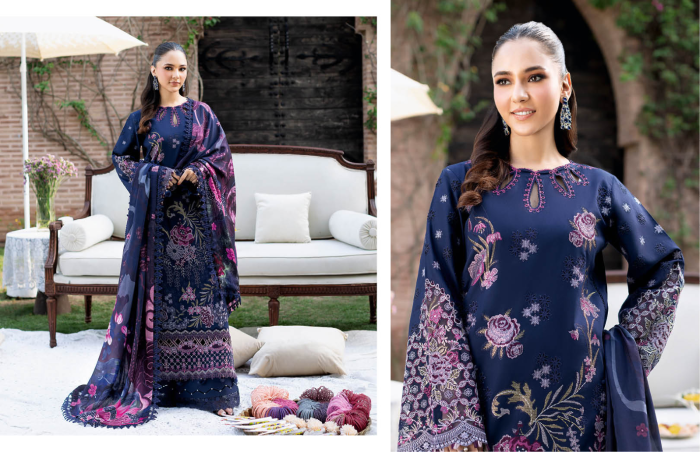 "Ramsha Andaaz Luxury Lawn Vol. Z12 - Image 2