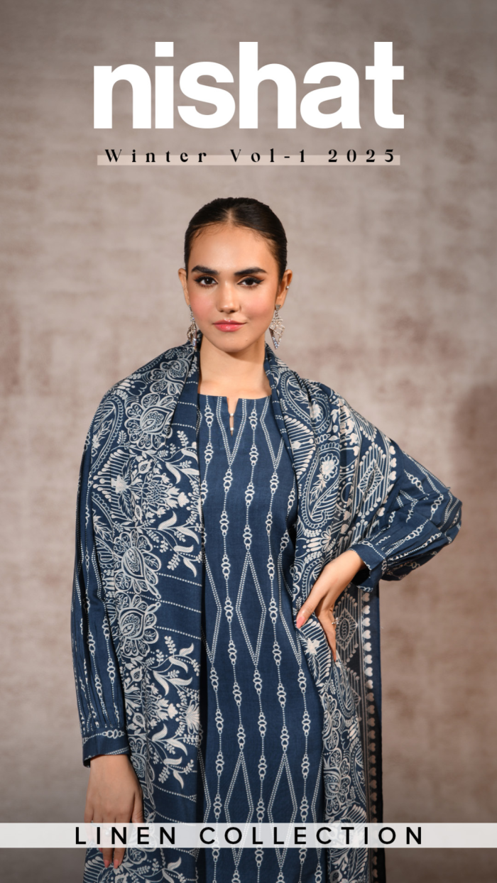Nishat 3pesSummer Linen Collection Vol-1