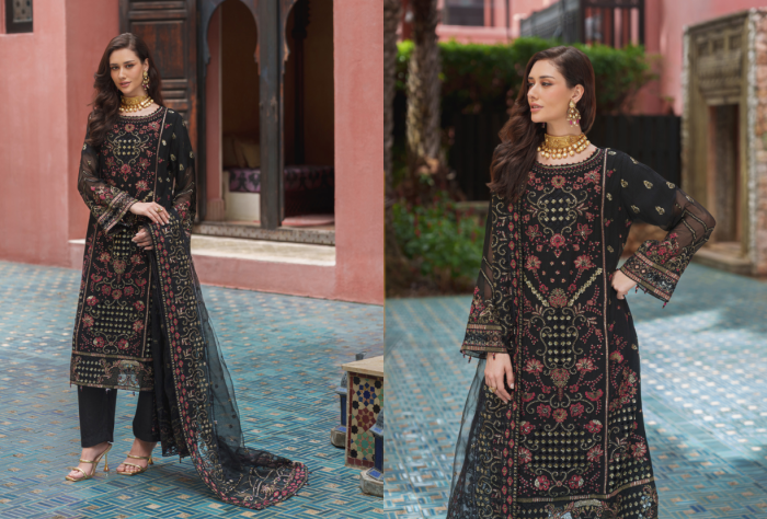 "ELYSIAN LUXURY CHIFFON BY ZAINAB FAZLANI - Image 3