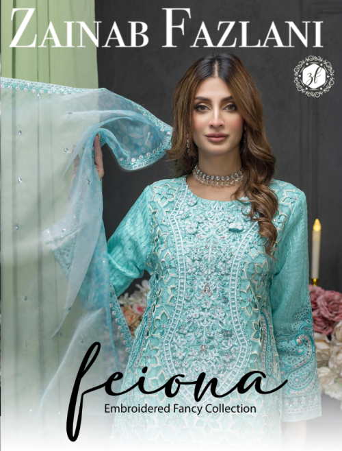 FEIONA EMBROIDERED COLLECTION BY ZAINAB FAZLANI