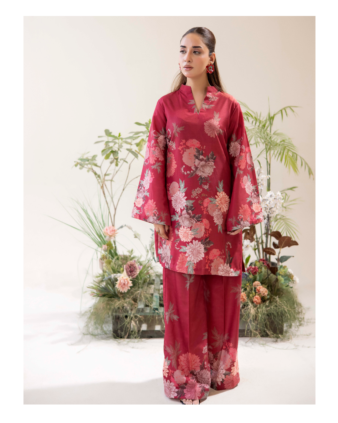 ADAN'S PATTERN MUSE CO-ORDS READY TO WEAR - Image 4